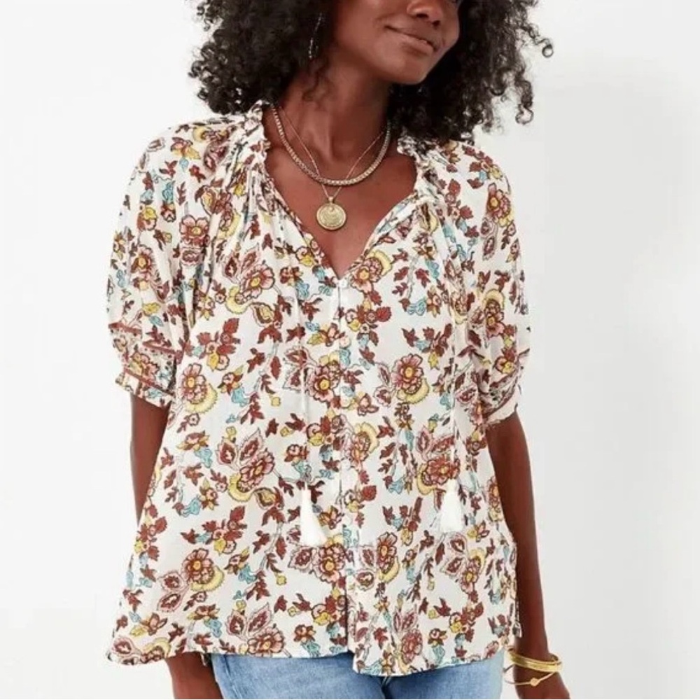 Cleobella Iris blouse size XS